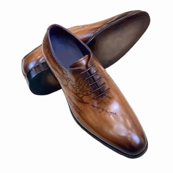 Prezzo di fabbrica Berluti Style Uomo popolare in pizzo